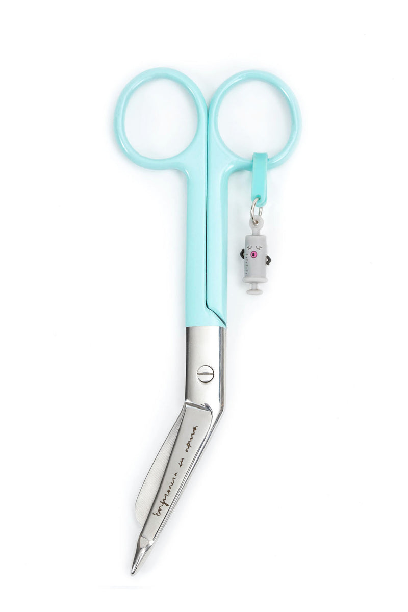 Syringe scissors – Aquamarine